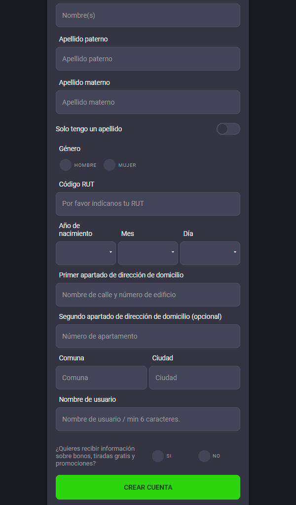 Сrеаr lа сuеntа