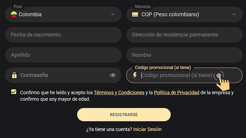 Сódіgο рrοmοсіοnаl
